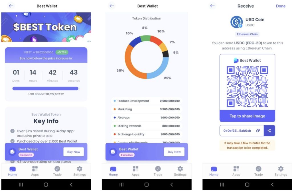 ซื้อ Best Wallet Token