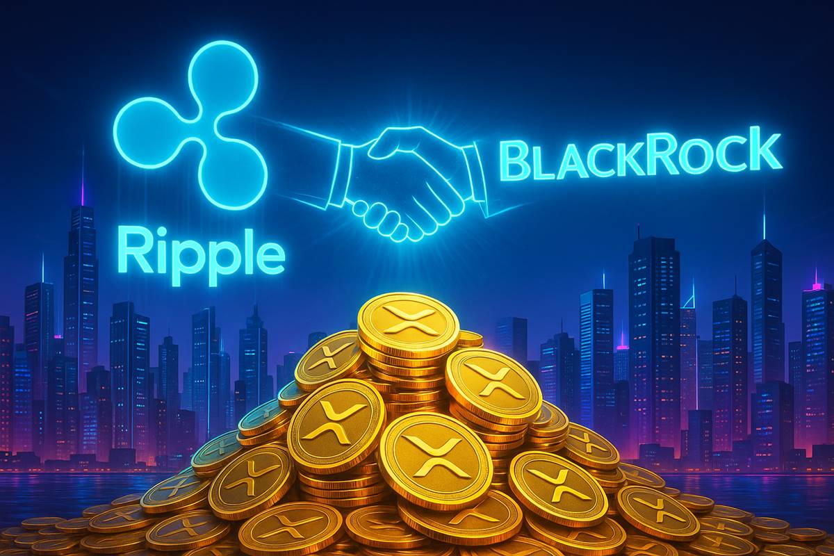 Ripple จับมือ BlackRock เหนือกองเหรียญ XRP ท่ามกลางเมืองอนาคต