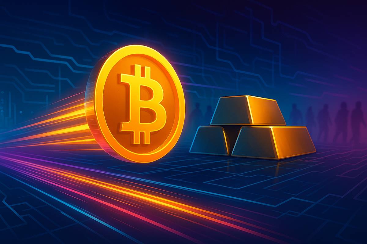 Bitcoin พุ่งทะยานเหนือทองคำ สะท้อนข้อได้เปรียบด้านการเคลื่อนย้าย