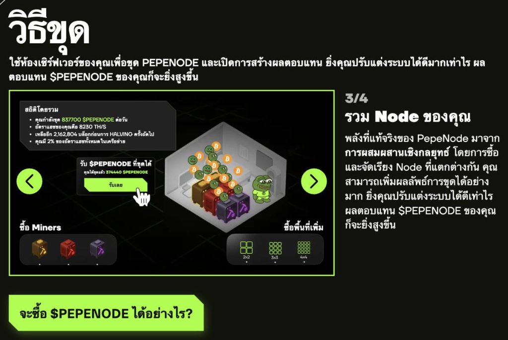 วิธีการขุด Pepenode สำหรับผู้เริ่มต้น 01-10-2025