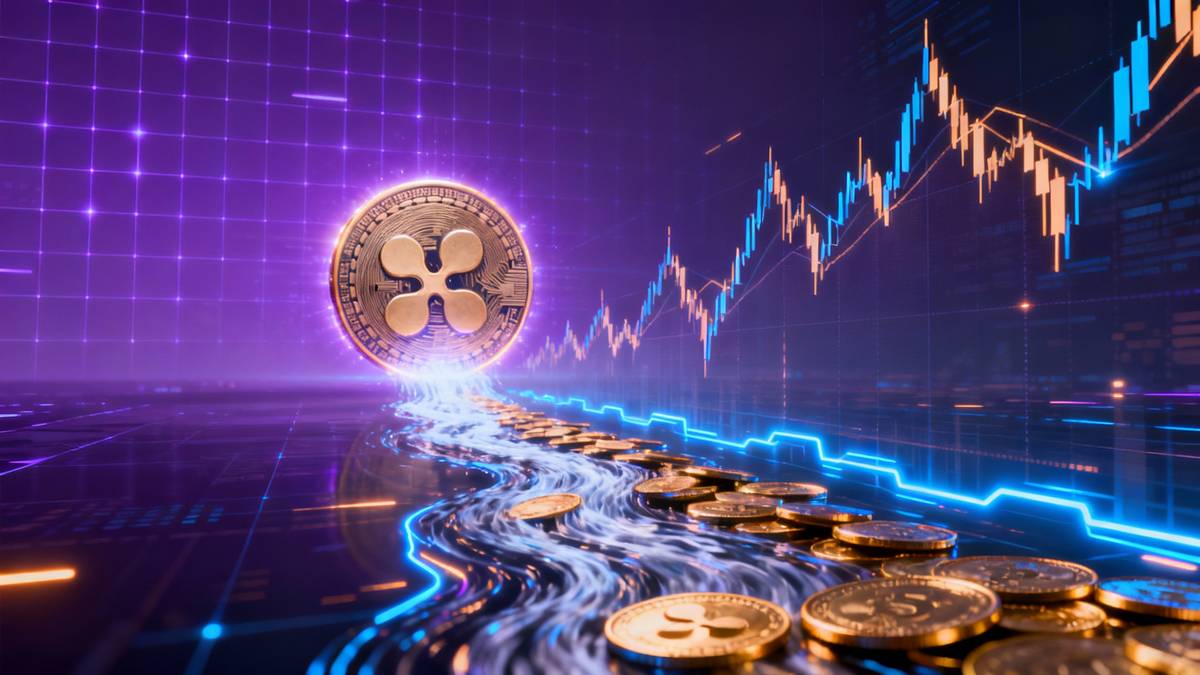 เหรียญ XRP และกราฟราคาที่พุ่งสูงขึ้นหลังการคาดการณ์เกี่ยวกับ XRP ETF