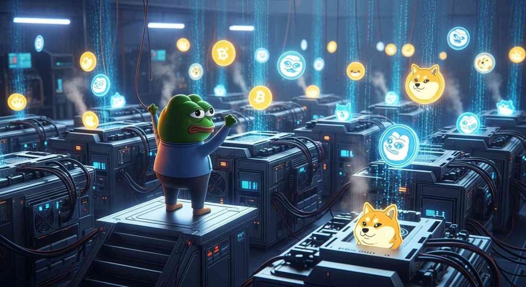 ภาพ PepeNode แสดงถึงนวัตกรรม Mine-to-Earn