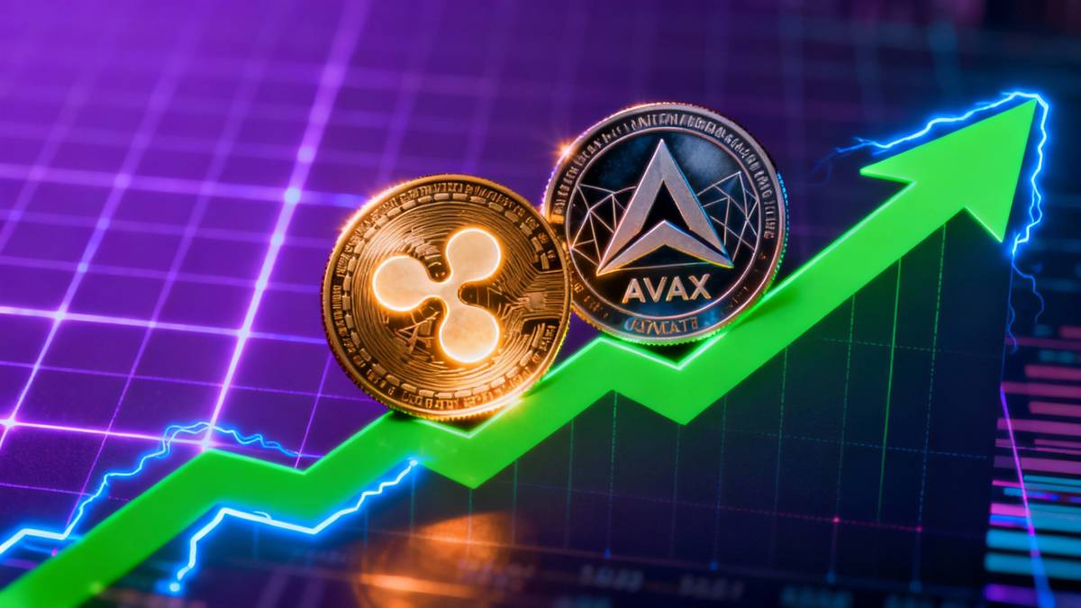 เหรียญ XRP และ AVAX นำตลาดคริปโตฟื้นตัวด้วยการพุ่งขึ้น 15%