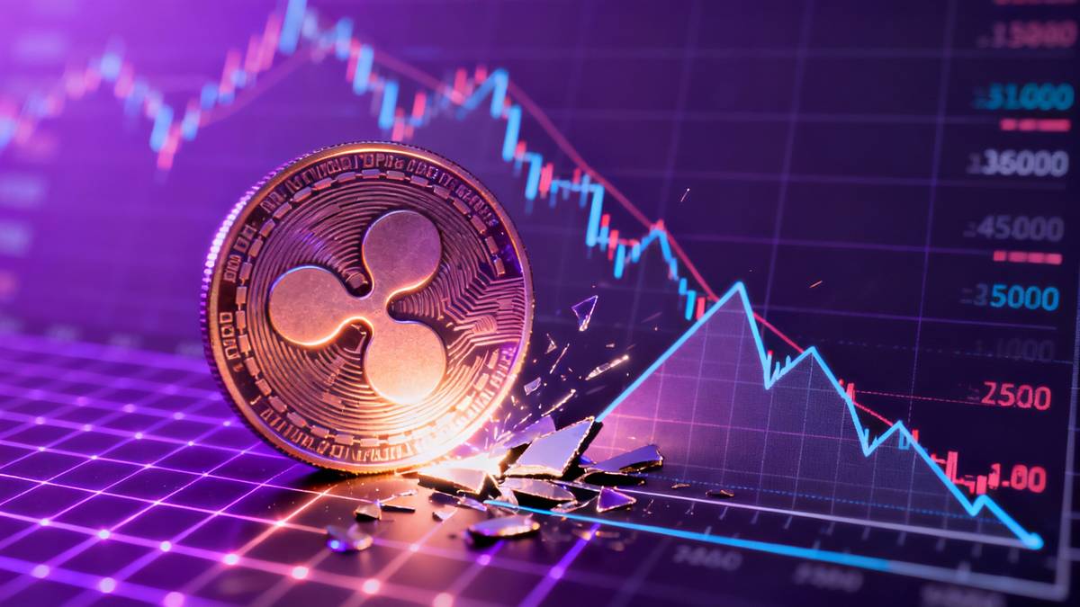 เหรียญ XRP กำลังพุ่งทะลุกราฟสามเหลี่ยม สะท้อนการวิเคราะห์ราคาที่อาจทะลุแนวต้านสำคัญ