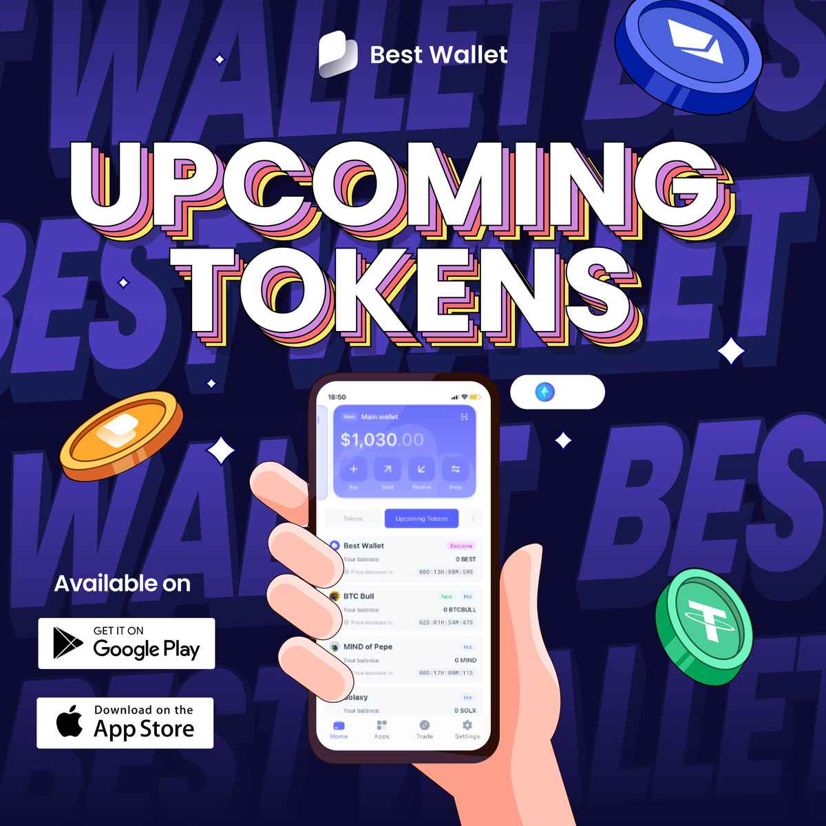 กระเป๋าเงินที่ดีที่สุดสำหรับโทเค็นใหม่ที่กำลังจะมา 30-10-2025