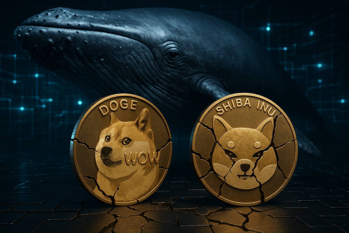 Dogecoin และ Shiba Inu ดิ่ง! หรือนี่เป็นเกมปั่นราคาของรายใหญ่?