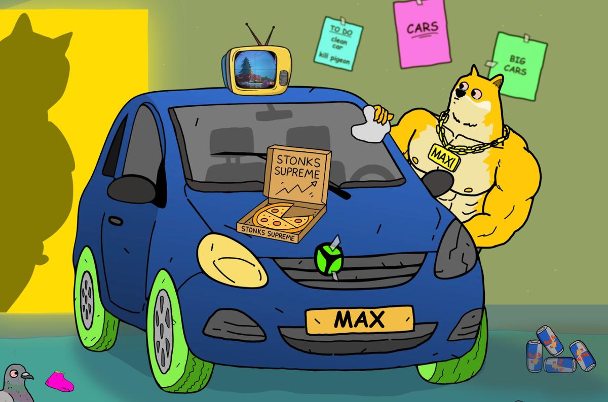 โมโนลิธสีดำขนาดใหญ่บนวอลล์สตรีทพร้อมโลโก้ XRP ส่องแสง 19-11-2025