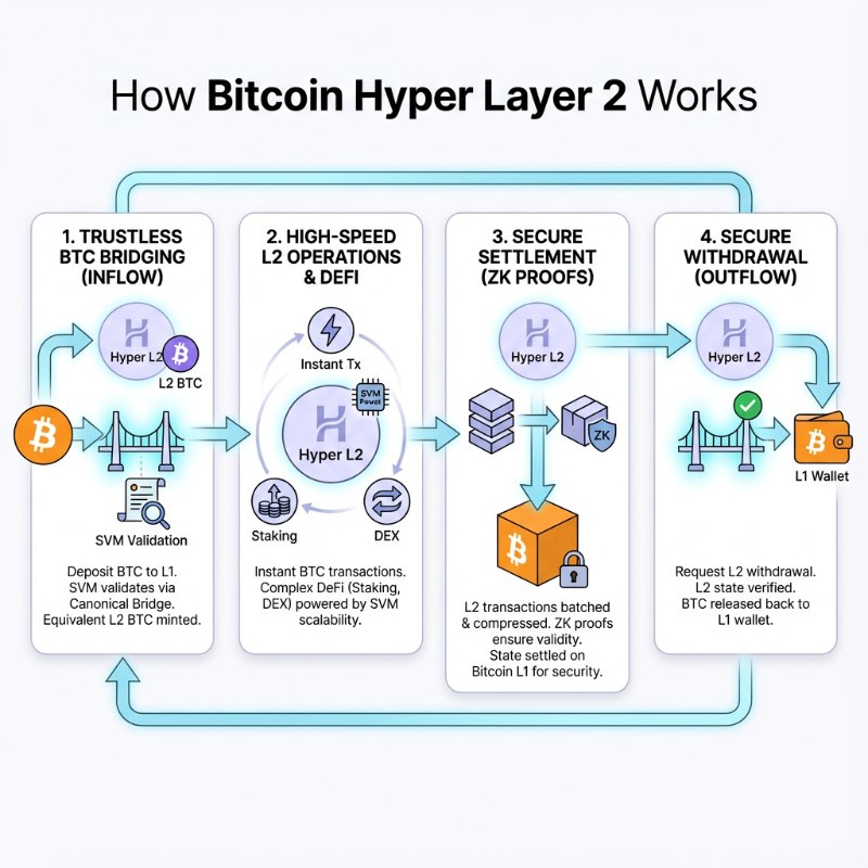 เจาะลึกการทำงานของ Layer 2 Bitcoin Hyper