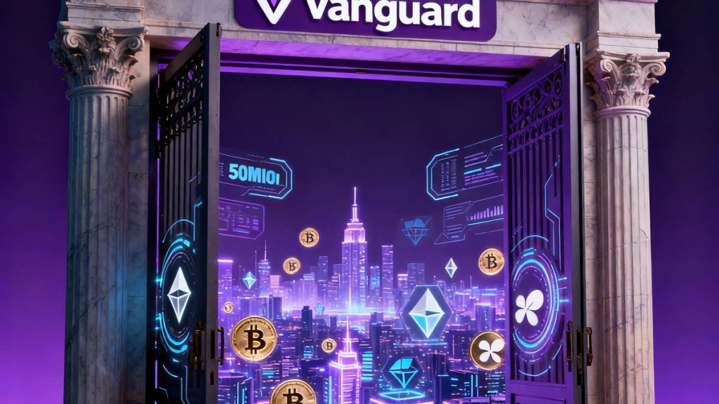 Vanguard เปิดประตูสู่โลกคริปโต ให้ลูกค้า 50 ล้านคนเข้าถึง ETF ของ Bitcoin, Ethereum และ XRP