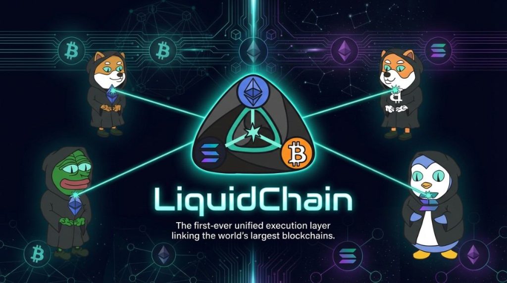 ภาพ LiquidChain บล็อกเชน Layer 3 ที่รวมพลังของเงินทุนจาก Bitcoin, ความลึกของ DeFi จาก Ethereum, และความเร็วของ Solana เข้าไว้ด้วยกัน