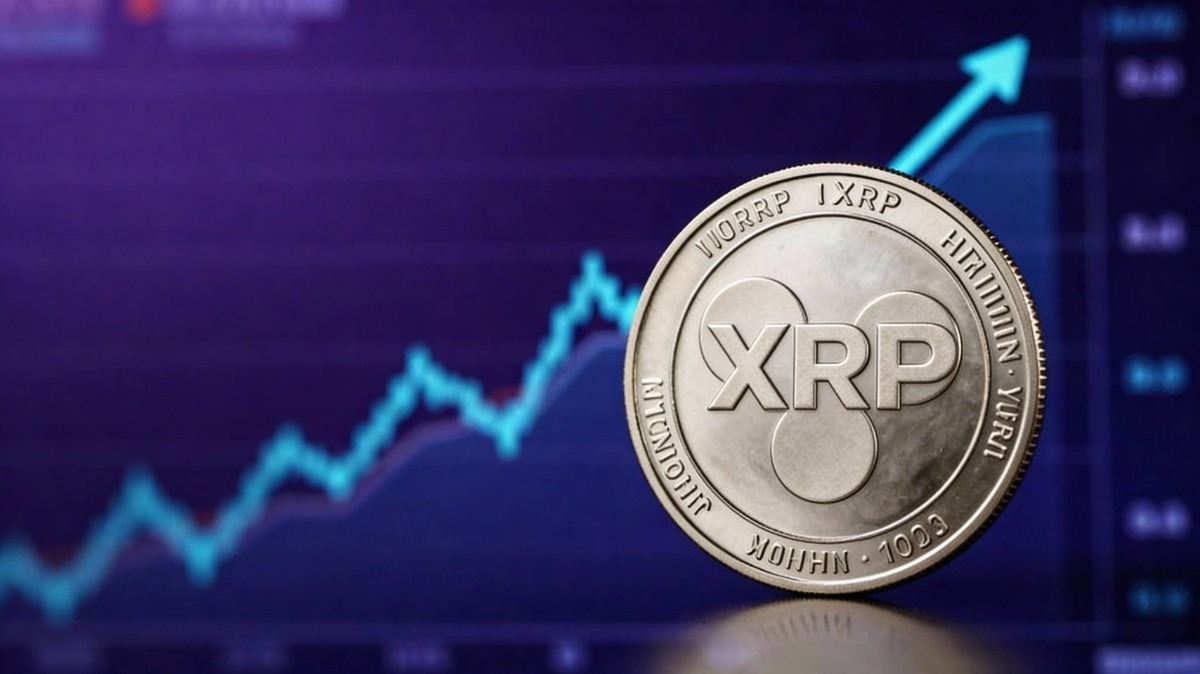 เหรียญ XRP สุดล้ำบนกราฟที่สดใสแสดงแนวโน้มย้อนหลัง 2026-01-21