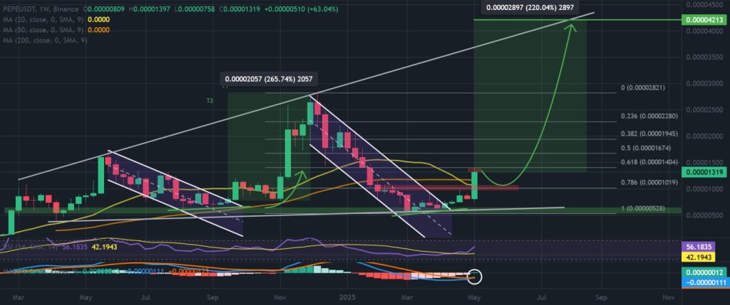 pepe coin analiza