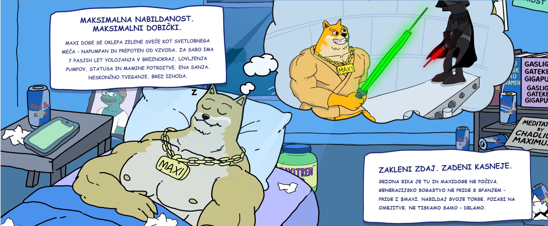 Kako kupiti MaxiDoge ($MAXI) v 2025?