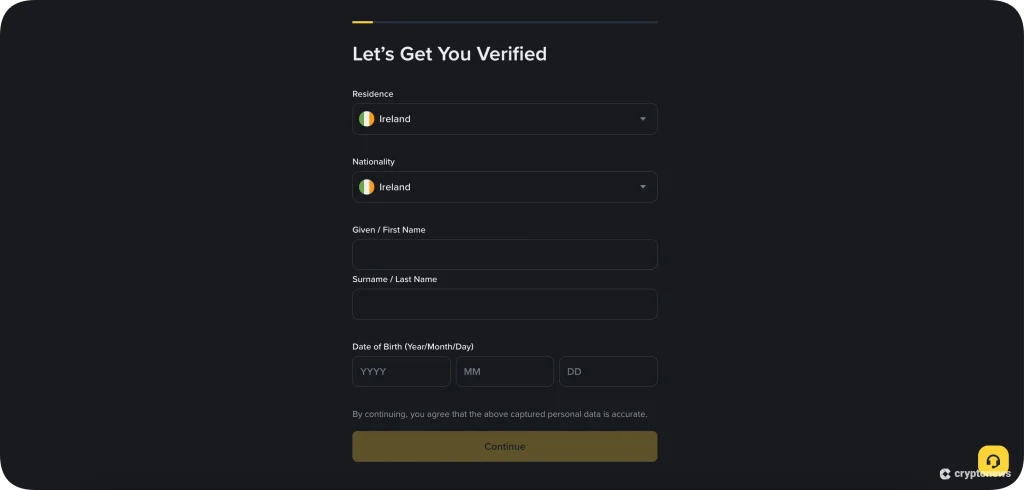 binance kyc