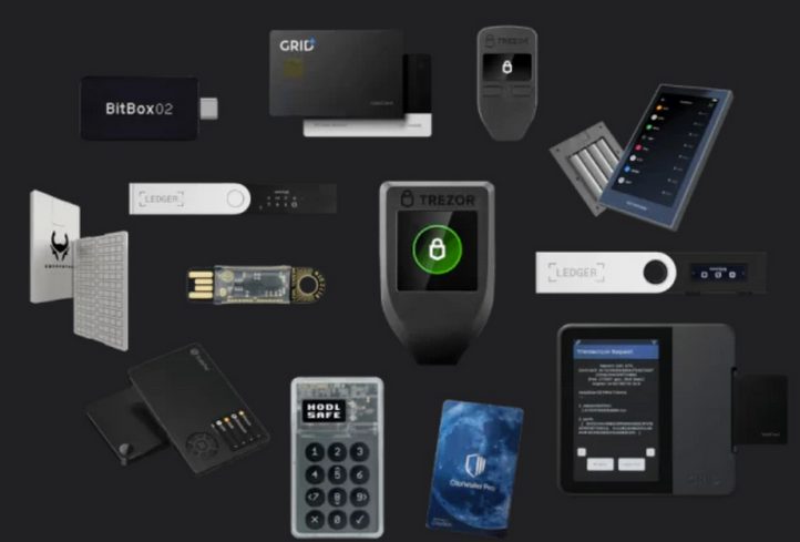 Hardware peněženky jako nejlepší volba pro úschovu kryptoměn.
