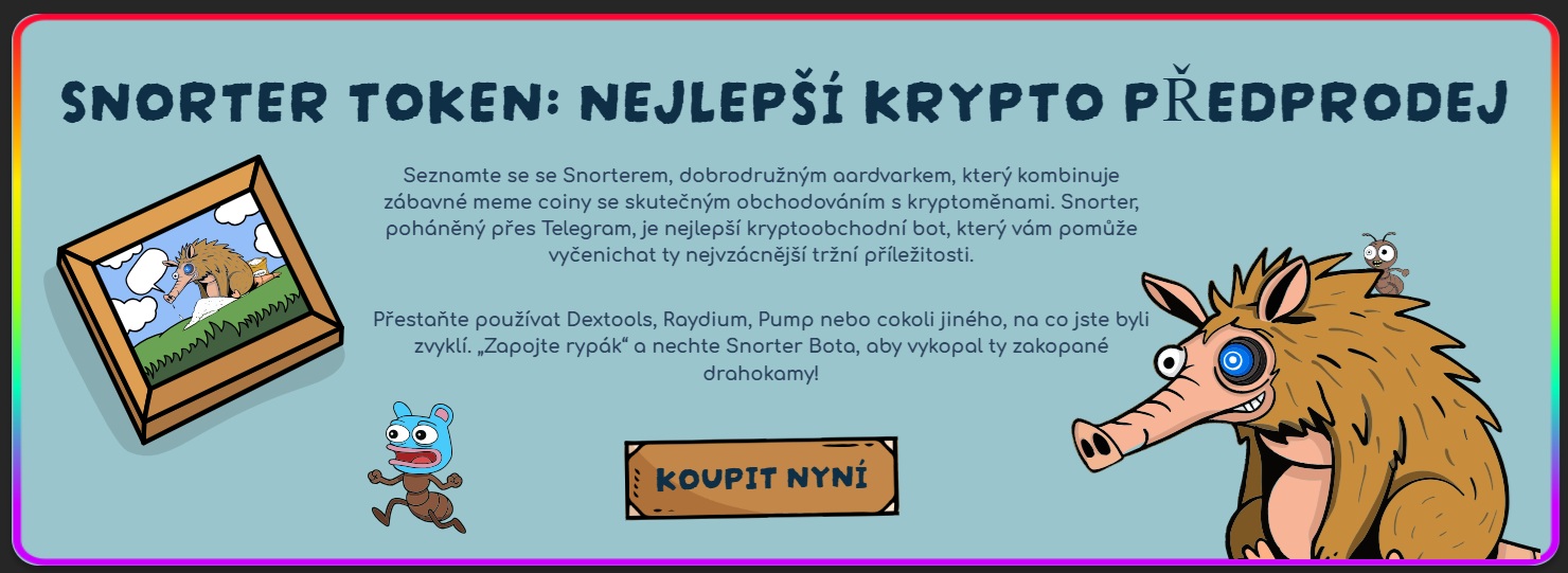 Token SNORT patří mezi alternativy k tokenu pump.fun, který v sobě skrývá potenciál v oblasti obchodních botů