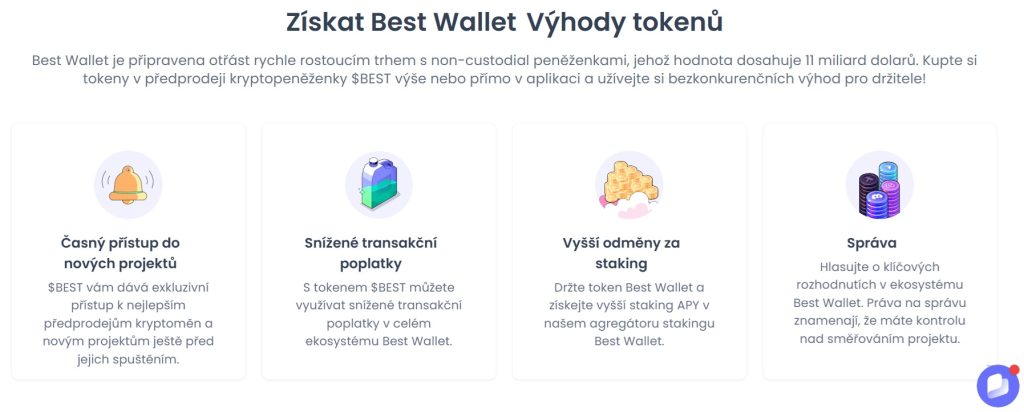 Best Wallet přináší do světa kryptoměnových peněženek revoluční řešení, což token BEST