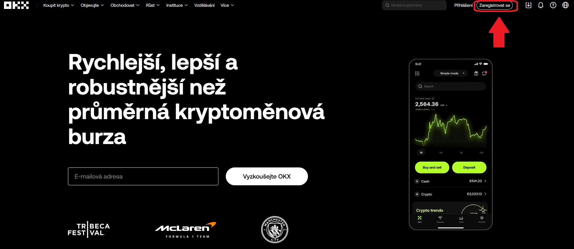 Platforma OKX nabízí investorům nejlepší kryptoměny k investování