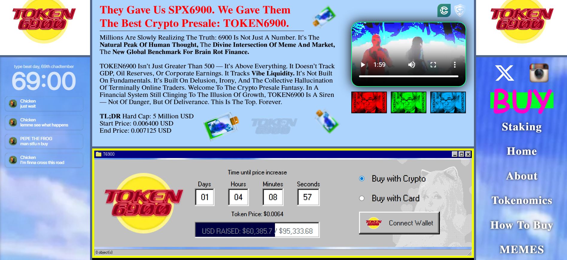 TOKEN6900 je další zajímavou alternativou k tokenu pump.fun