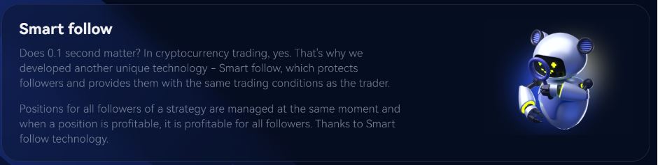 Margex copy trading – Díky Smart Follow obchodujete ve stejný okamžik jako lead trader