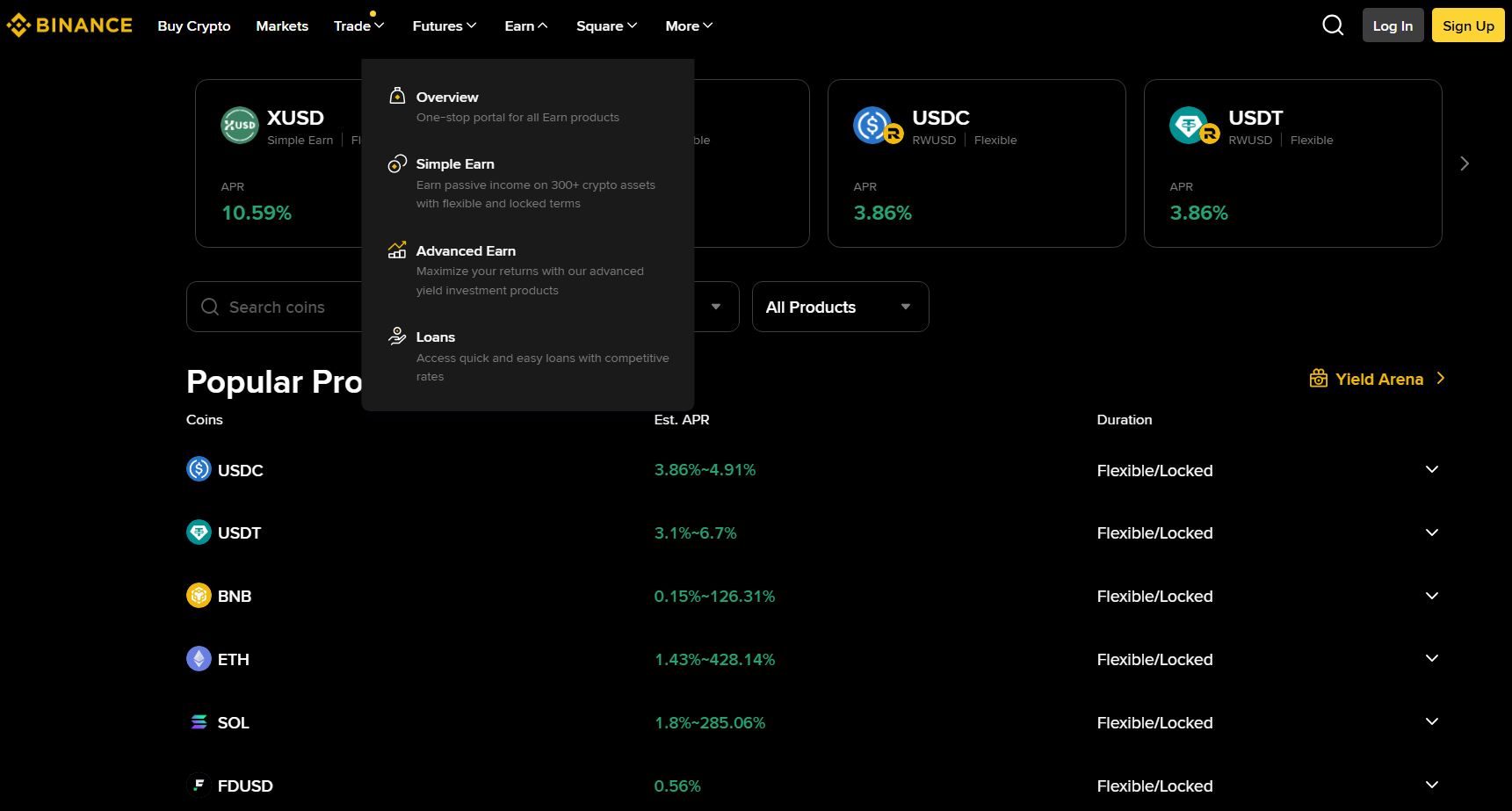Jak vydělat bitcoin díky Binance Earn: přehledná nabídka pasivních výnosů od jednoduchých až po pokročilé produkty.