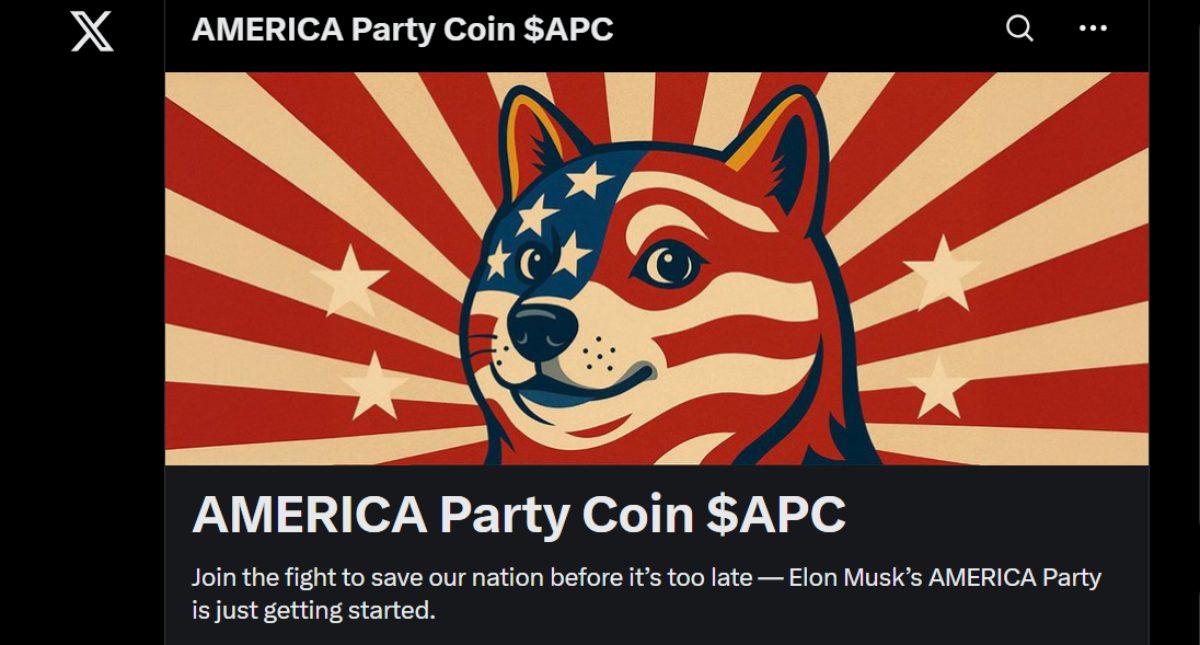 America Party token nowe krypto na binance