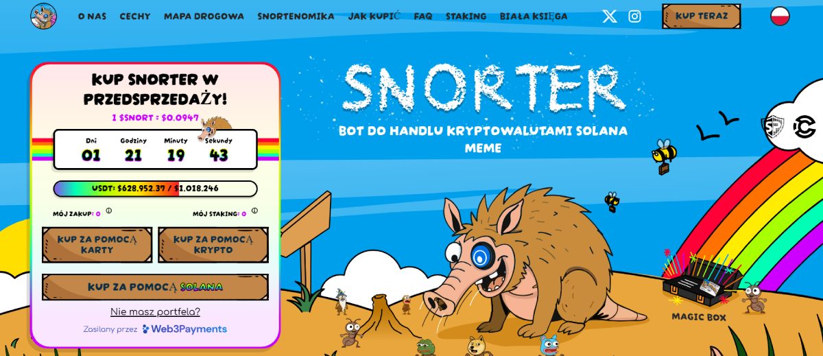 snorter token6900 jak działa
