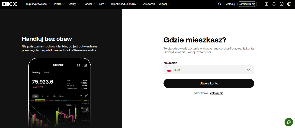 okx giełdy krypto z dźwignią x100