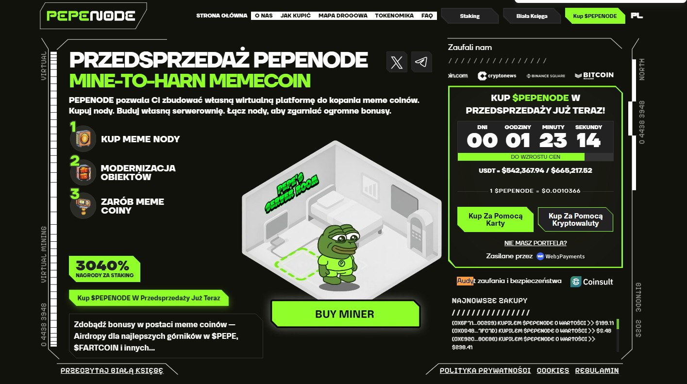 pepenode strona glowna