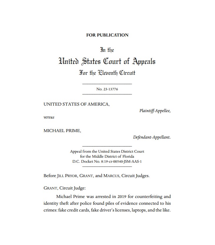 Pozew Michaela Prime'a