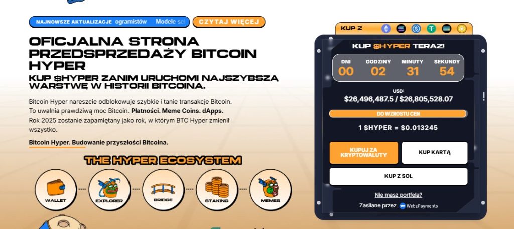 Strona główna przedsprzedaży Bitcoin Hyper