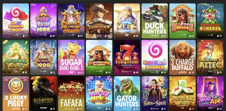 Sloty w kasynie telegram