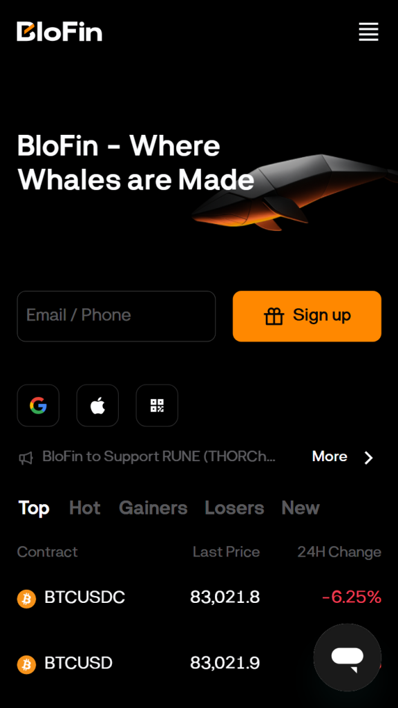 blofin margin trading