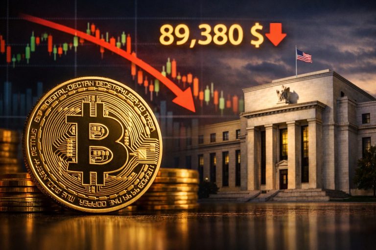 Cena Bitcoina zatrzymuje odbicie. Rynek ignoruje ETF-y i czeka na decyzję Fed