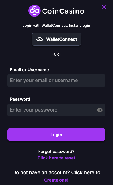 coincasino-registration