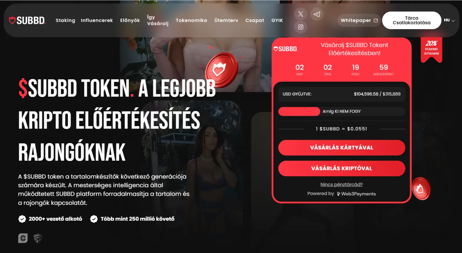 Új kriptovaluták - SUBBD