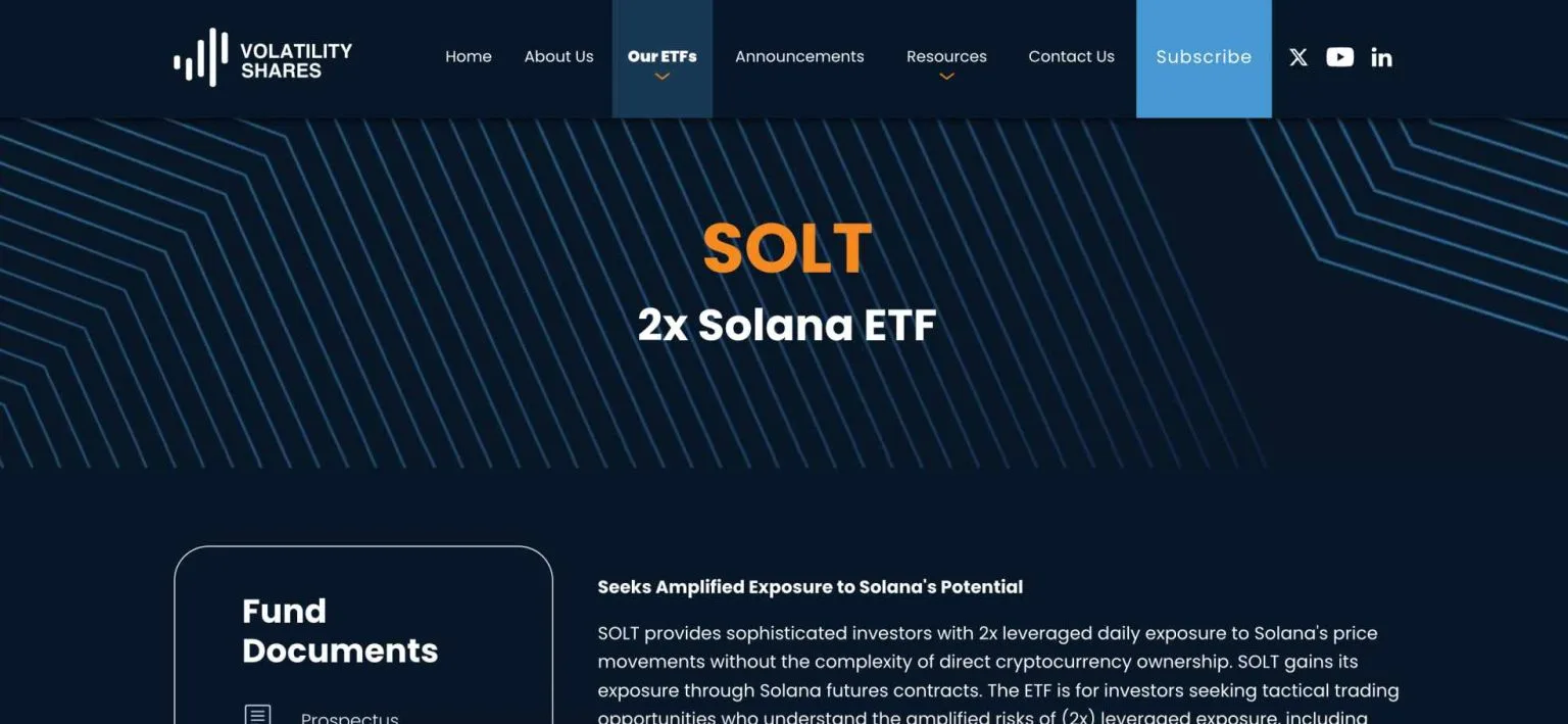 SOLT ETF