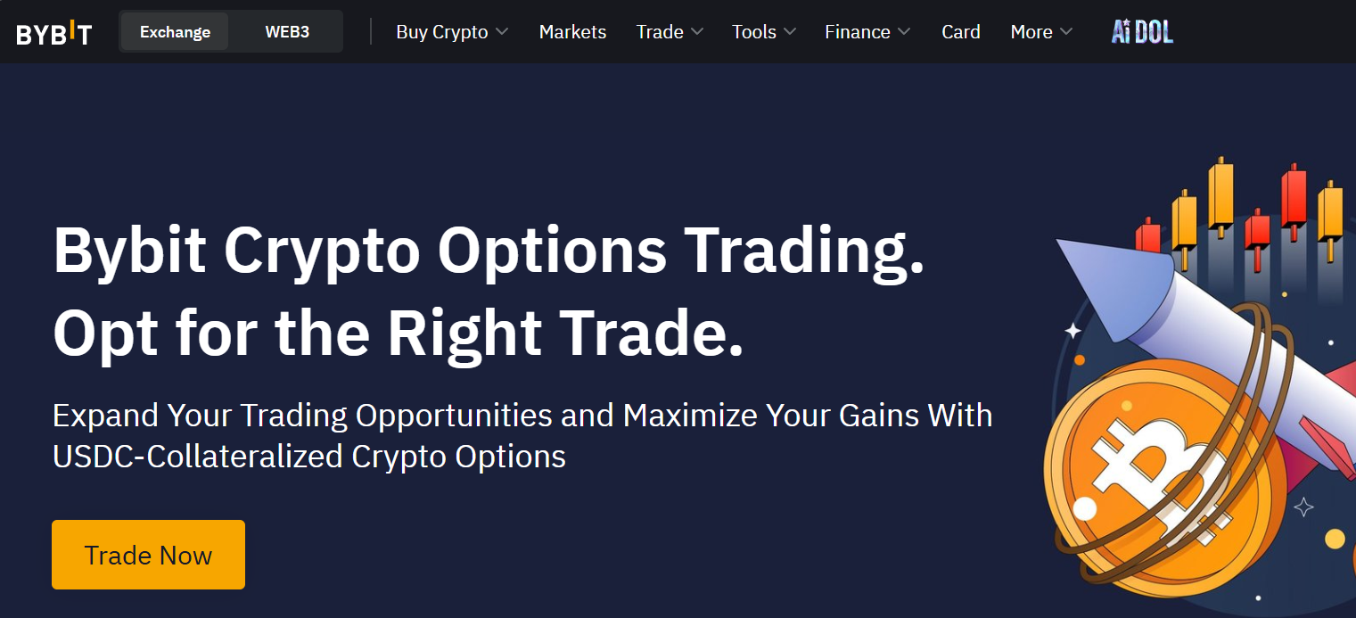 kripto opciós kereskedés - Bybit