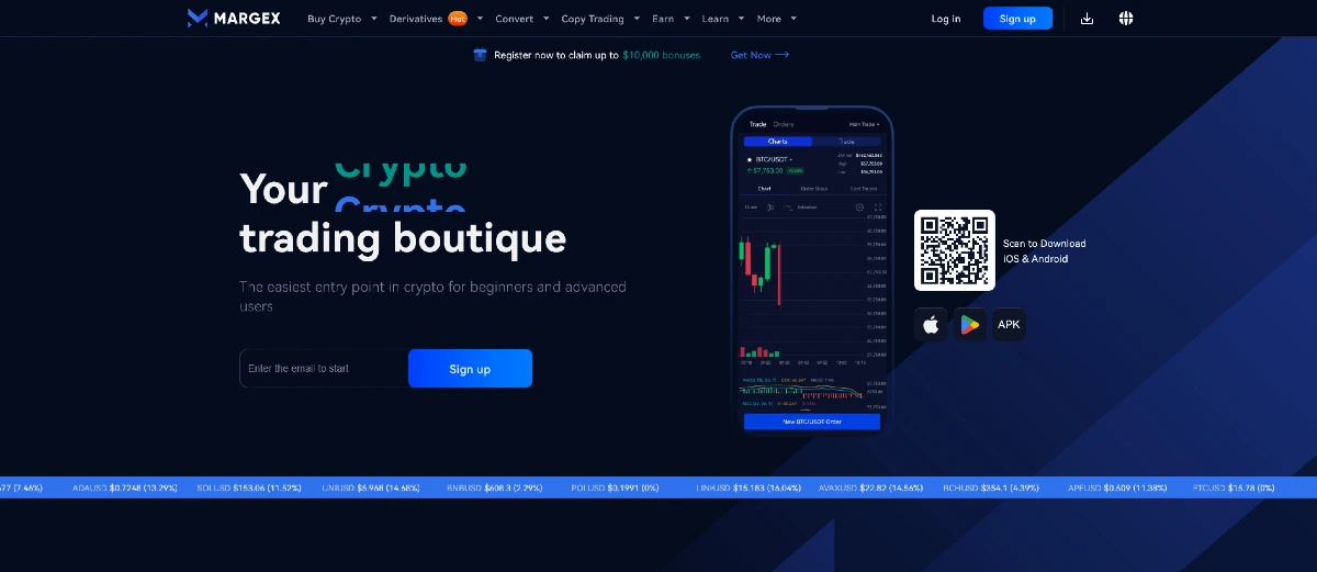 Margex kripto copy trading