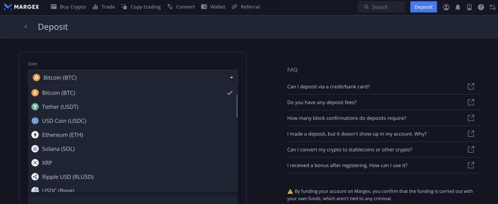 Margex bónuszkód befizetés