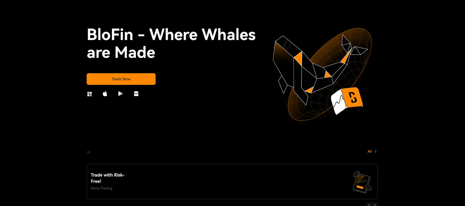 BloFin - legjobb kriptotőzsdék tőkeáttételes kereskedéshez