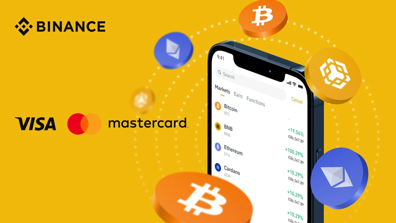 Binance - kriptovaluta vásárlás bankkártyával