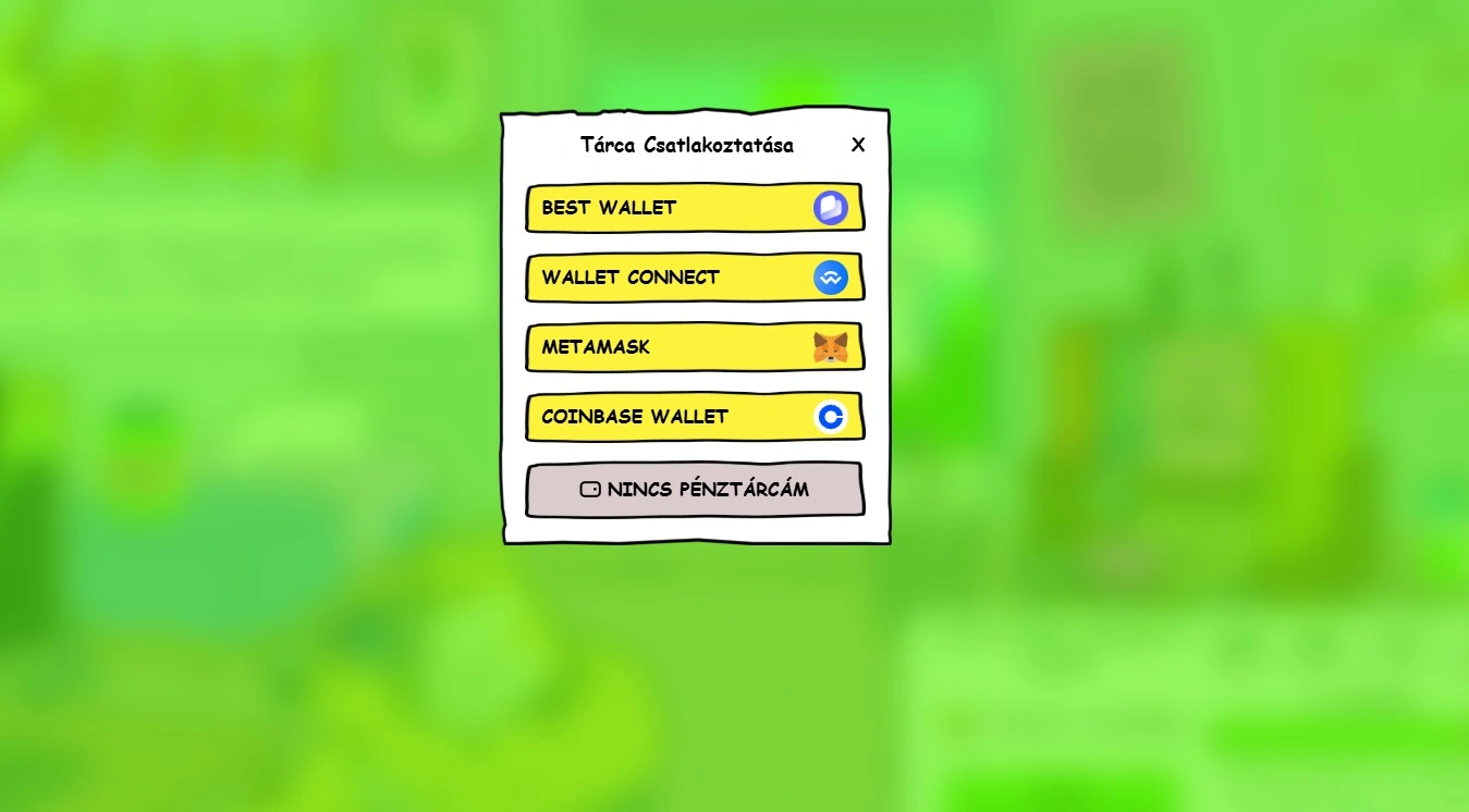 Maxi Doge - tárca csatlakoztatás