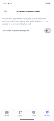 Best Wallet 2FA