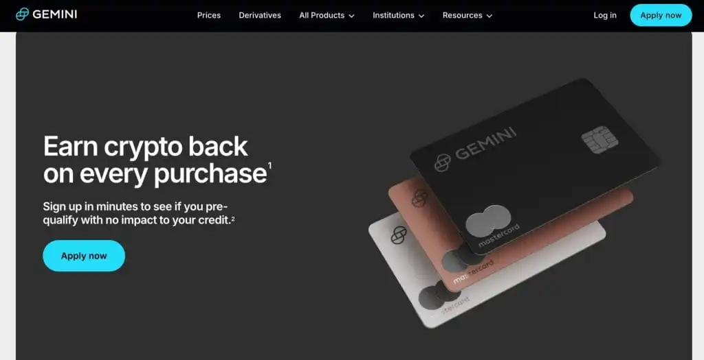 Gemini Credit Card