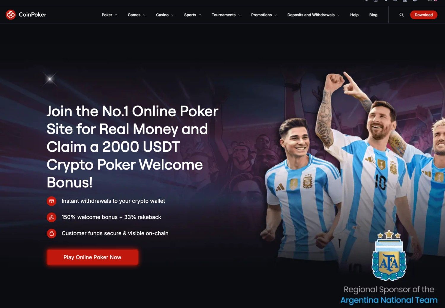 coinpoker kripto póker