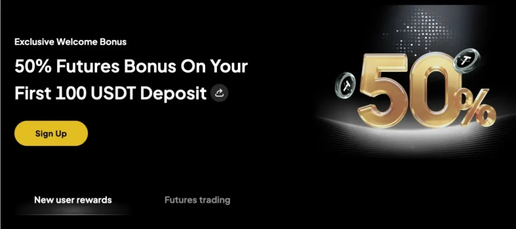 Weex határidős bónusz