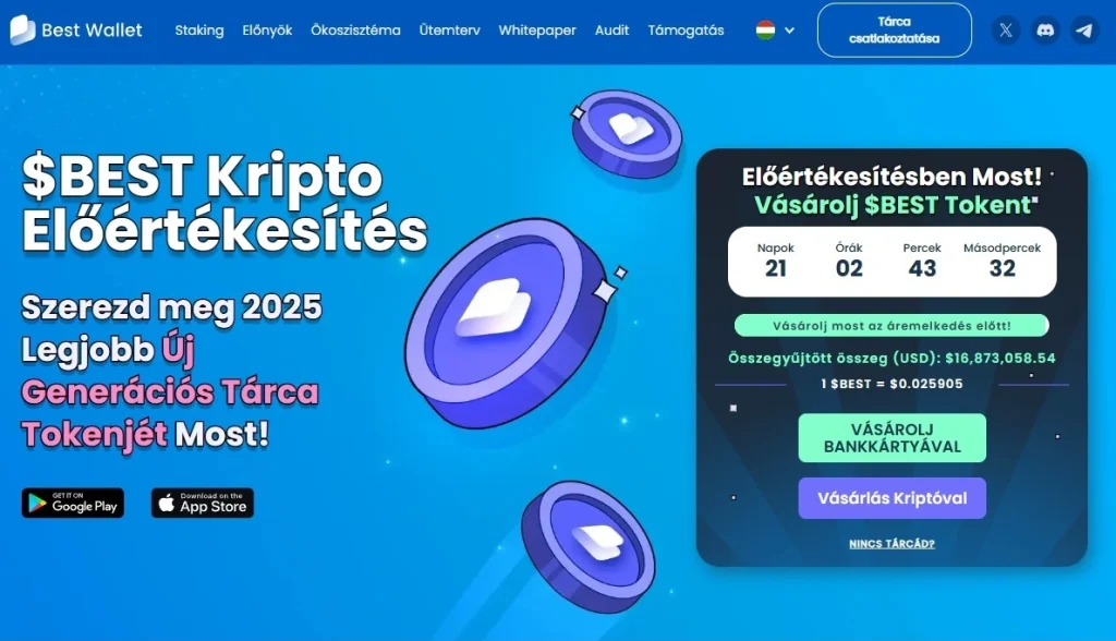 Best Wallet token előértékesítés