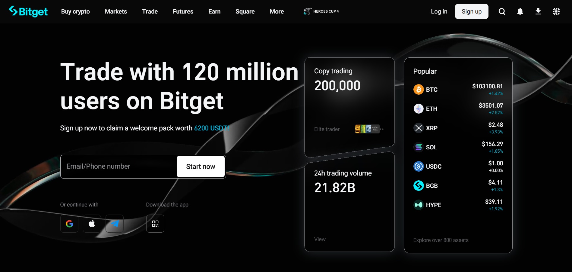 Bitget regisztráció