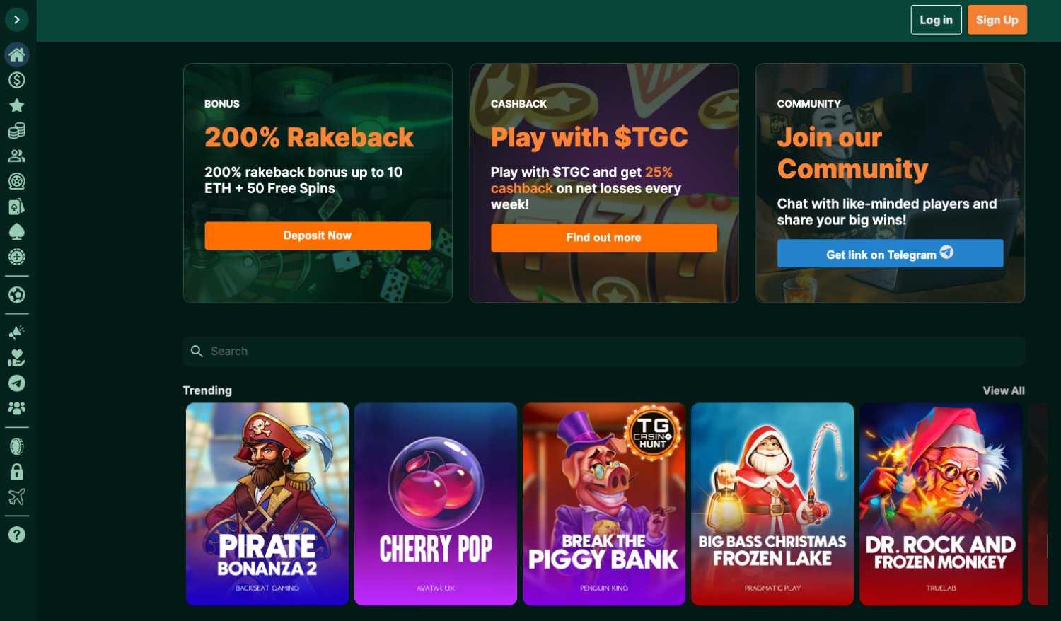 tg casino online kaszinó